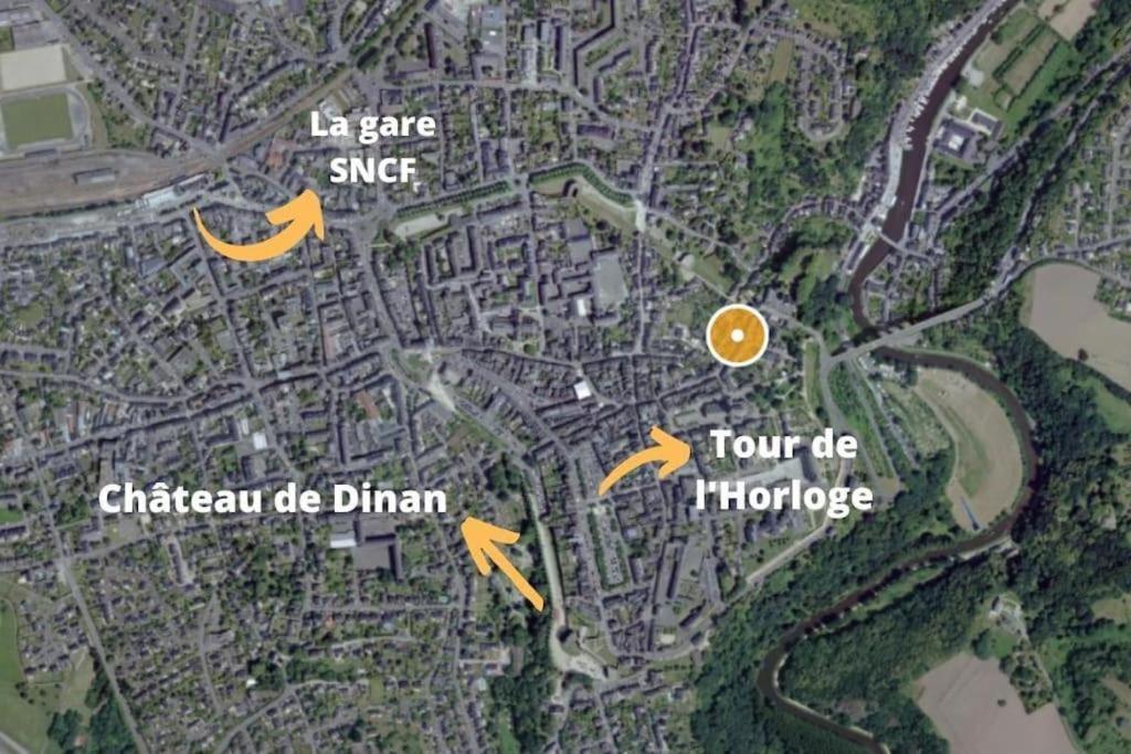 Appartamento L'Horloge Dinan Esterno foto